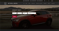 Desktop Screenshot of mitchellmazda.com